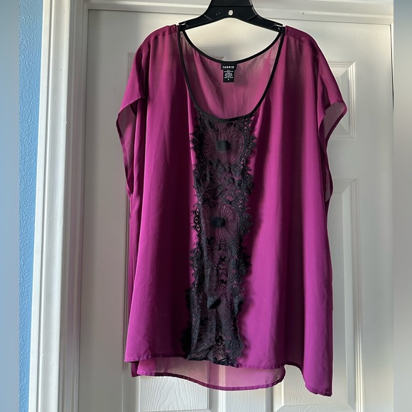 torrid Tops - Torrid chiffon top